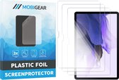 Mobigear Film de protection d'écran adapté pour Samsung Galaxy Tab S7 FE - Compatible avec les coques (paquet de 3)