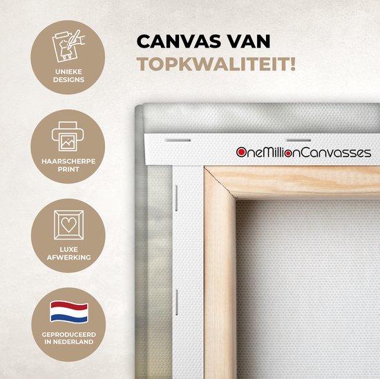 Toile Peinture Amérique - Tracteur - Nourriture - 90x60 cm - Décoration murale