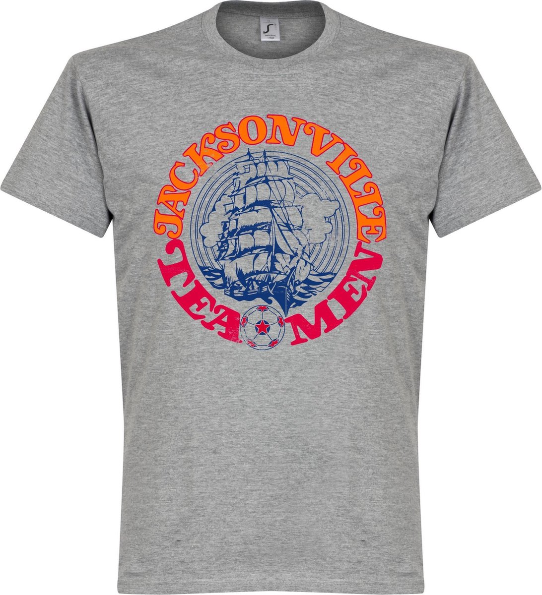 Jacksonville Tea Men T-Shirt - Grijs - XXXXL