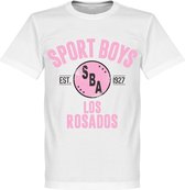 Sport Boys Established T-Shirt - Wit - XL