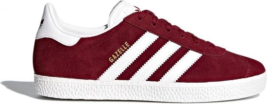 Adidas Meisjes Sneakers Gazelle J - Rood - Maat 38⅔ Adidas Meisjes Sneakers Gazelle J - Rood - Maat 38⅔