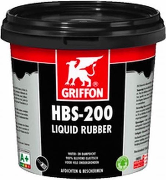Afbeelding van Griffon Vloeibaar Rubber HBS-200 1 Liter