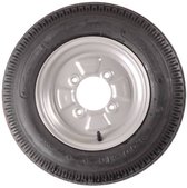 Roue complète 10 pouces - Pneu 4.50-10 + jante - Pas français: 4x115 - 400 kg - 6PR - Diamètre moyeu 85 mm