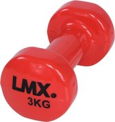 LMX Dumbbells - 2 x 3,0 kg - Vinyl - Rood