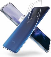 Ultra thin silicone case OnePlus 7 Pro + glazen screen protector