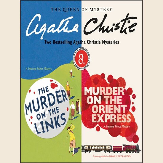The Murder on the Links & Murder on the Orient Express - cover