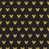 Mickey Mouse Servetten Goud 33cm 20st