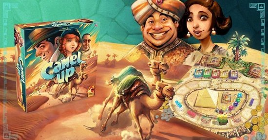 Thumbnail van een extra afbeelding van het spel Camel Up - Bordspel
