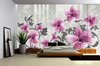 Flower Floral Pattern Photo Wallcovering