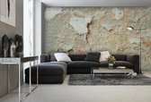 Distressed Concrete Wall Texture Photo Wallcovering