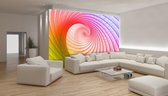 Abstract Swirl Colours Photo Wallcovering