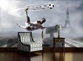 Football Player Paris Photo Wallcovering
