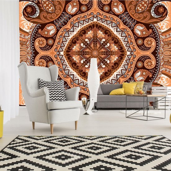 Papier peint photo Polaire | Classique | brun blanc | 368x254cm (lxh)