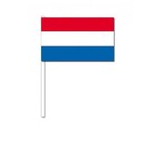100x drapeaux hollandais 12 x 24 cm