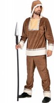 Costume esquimau | Esquimau groenlandais de Kalaallit | Homme | Taille 50-52 | Costume de carnaval | Déguisements