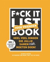 Boekomslag van 'F*ck it list book voor vrienden'