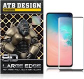 Atouchbo Large Edge Samsung Note 10 Screenprotector - 9D - Tempered ARC Glass - full glue - full cover