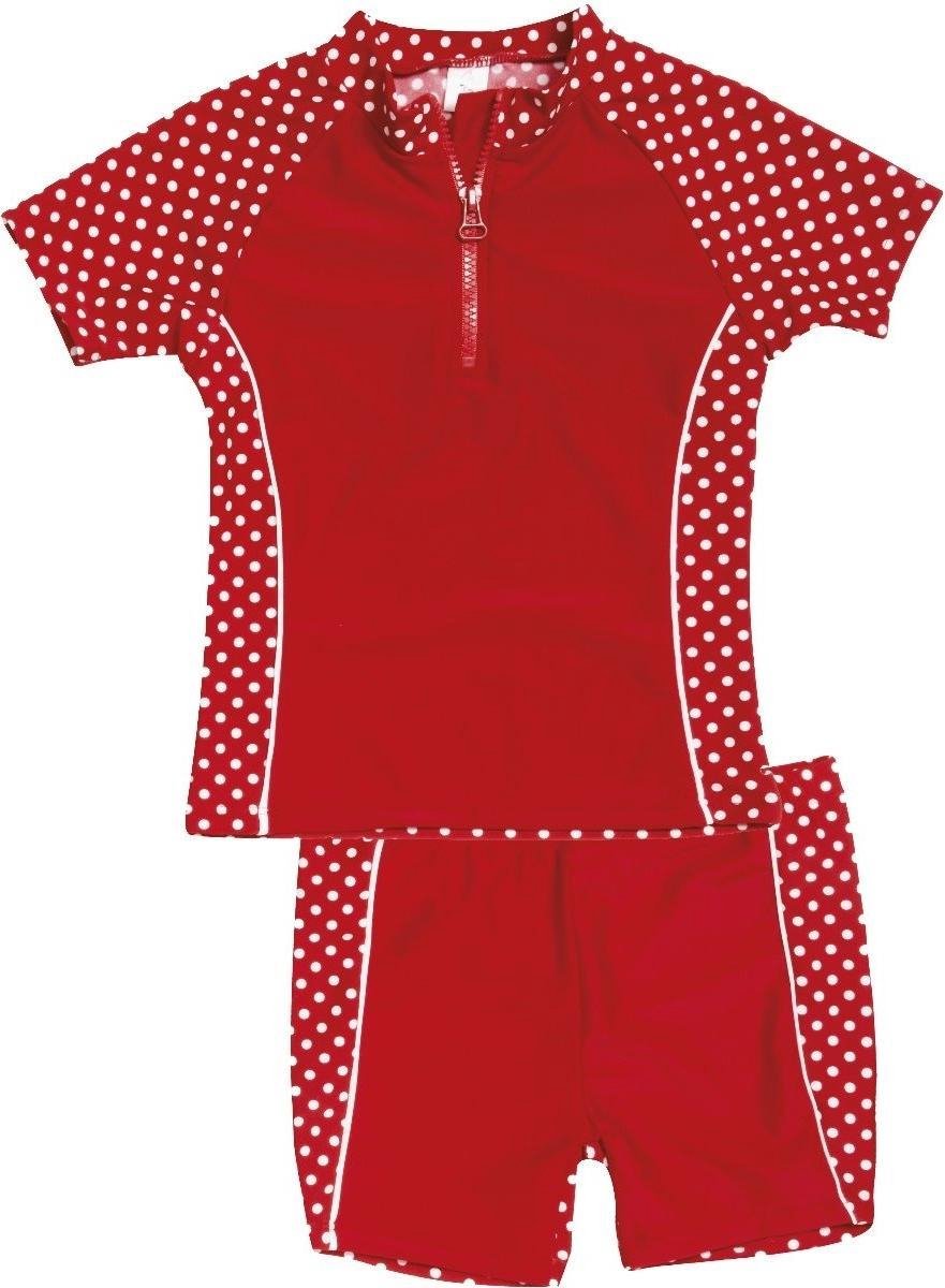 Playshoes UV zwemsetje Kinderen Dots - Rood — afbeelding 5