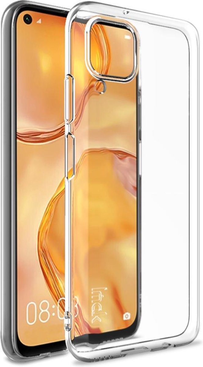 IMAK TPU Back Cover - Geschikt voor Huawei P40 Lite Hoesje - Transparant