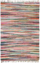 Vloerkleed Chindi handgeweven 160x230 cm katoen meerkleurig