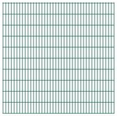 Dubbelstaafmatten 2008 x 2030mm 4m Groen 2 stuks