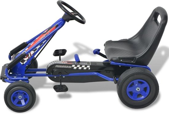 Voiture à pédales pour enfants Aosom rouge avec siège réglable 370