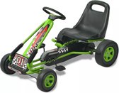 Bol.com Skelter met pedalen en verstelbare zitting groen aanbieding