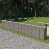 Schanskorfmuur met deksels 900x50x150 cm gegalvaniseerd staal