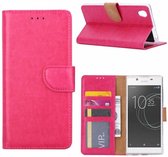Sony Xperia XZ Premium Portemonnee hoesje / book case Pink