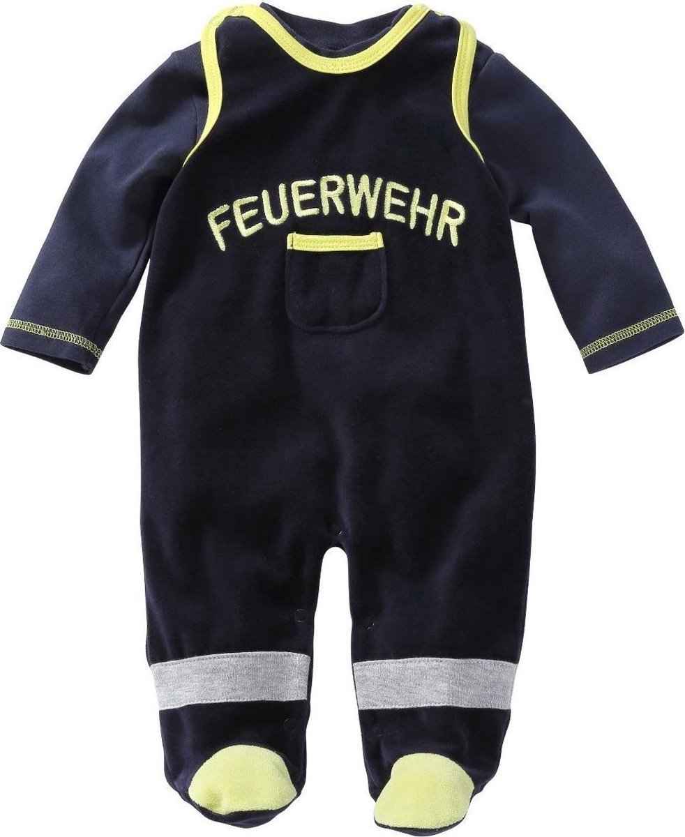 Schnizler Romperset Brandweer Junior 2-delig Navy Mt 56