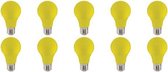 LED Lamp 10 Pack - Specta - Geel Gekleurd - E27 Fitting - 3W - BES LED