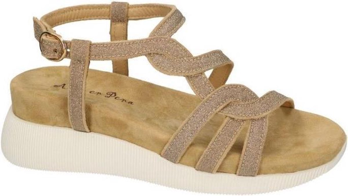 Alma En Pena -Dames - beige - sandalen - maat 37