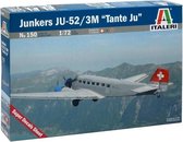 Italeri Junkers Ju - 52 / 3M ''Tante Ju'' 1:72 Montagekit Vliegtuig met vaste vleugels