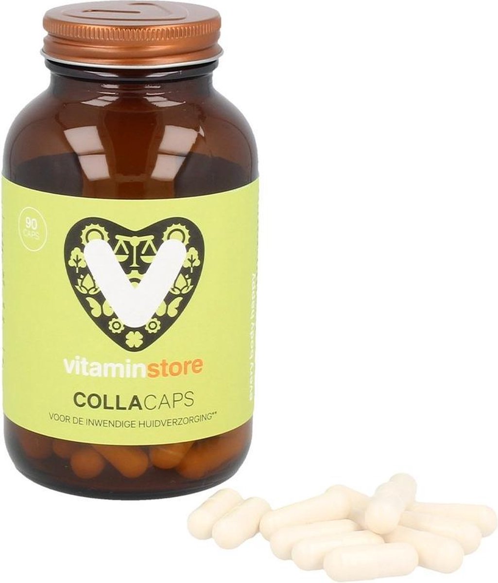 Vitaminstore - CollaCaps (Collageen) - 90 capsules | bol.com