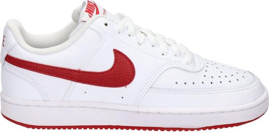 Nike Court vision low dames sneaker - Wit rood - Maat 36,5 Nike Court vision low dames sneaker - Wit rood - Maat 36,5