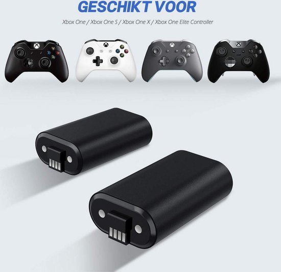 ezNext Play & Charge kit voor Xbox One en Xbox one S controller – Oplaadkit  – Batterij... | bol.com
