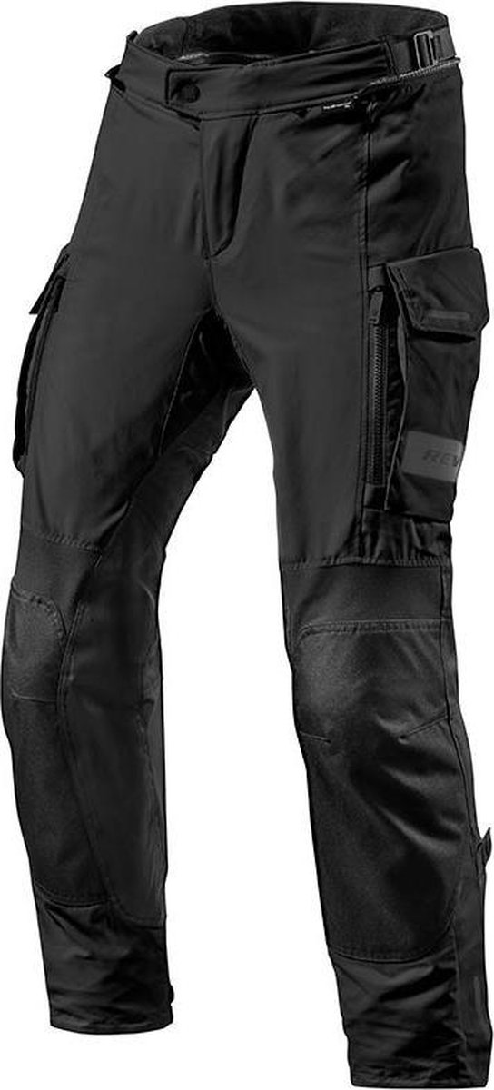 REV'IT! Offtrack Standard Black Textile Motorcycle Pants L