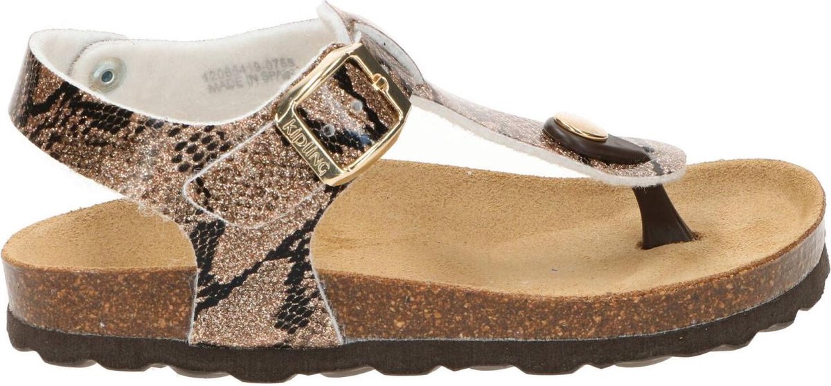 Kipling sandaal, Sandalen, Meisje, Maat 35, goud | bol.com