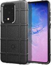 Samsung Galaxy S20 Ultra Shock Proof Rugged Shield Zwart