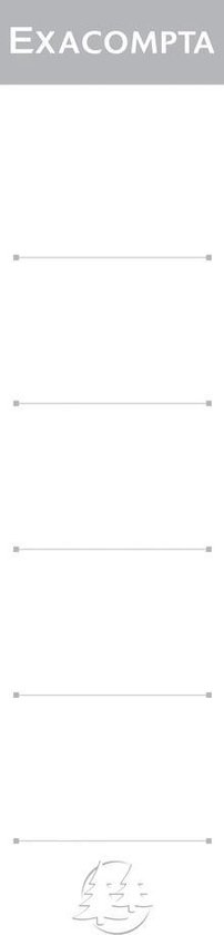 Exacompta Ref. 5358E Set Van 10 Zelfklevende Etiketten Voor Ordners Met Hefboom 55 Mm Rug Etiketformaat Breedte 4 5 X Dikte 0 4 Hoogte 24 3 Cm Kleur Wit 750662439 Exacompta Ref. 5358E Set Van 10 Zelfklevende Etiketten Voor Ordners Met Hefboom 55 Mm Rug Etiketformaat Breedte 4 5 X Dikte 0 4 Hoogte 24 3 Cm Kleur Wit 750662439