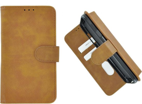 Samsung Galaxy A71 / A71s Cover Wallet Book Case Cover Brown Cover Pearlycase