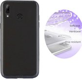 BackCover Layer TPU + PC Huawei P Smart 2019 Zwart