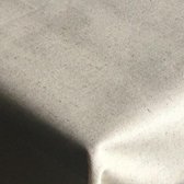 Nappe / nappe d'extérieur luxe blanc crème 140 x 180 cm rectangulaire - Linge de table - Coton avec revêtement Téflon - Décoration de table de jardin nappe