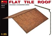 Flat Tile Roof - Scale 1/35 - Mini Art - MIT35518