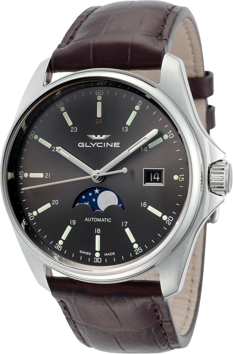 Combat classic moonphase GL0114 Mannen Automatisch horloge