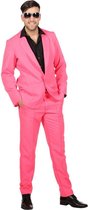 Grappig & Fout Kostuum | Vrolijk Op En Top Roze Stap | Man | Maat 48 | Carnaval kostuum | Verkleedkleding