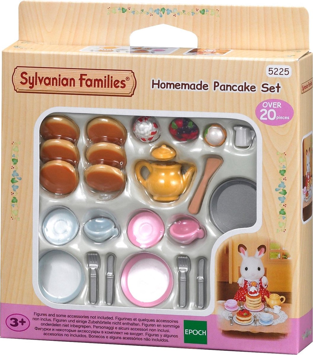 Sylvanian Families set 5225 pannenkoeken bakken-poppenhuisinrichting — afbeelding 2