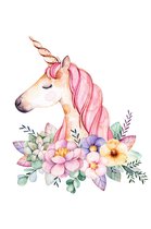 Diamond Painting Unicorn Roze