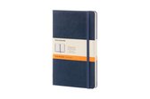Moleskine Classic Notitieboek - Large - Hardcover - Gelinieerd - Saffier Blauw