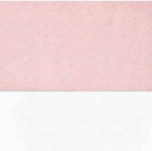 Jollein Laken Wieg 75x100cm - Mini Dots - Blush Pink